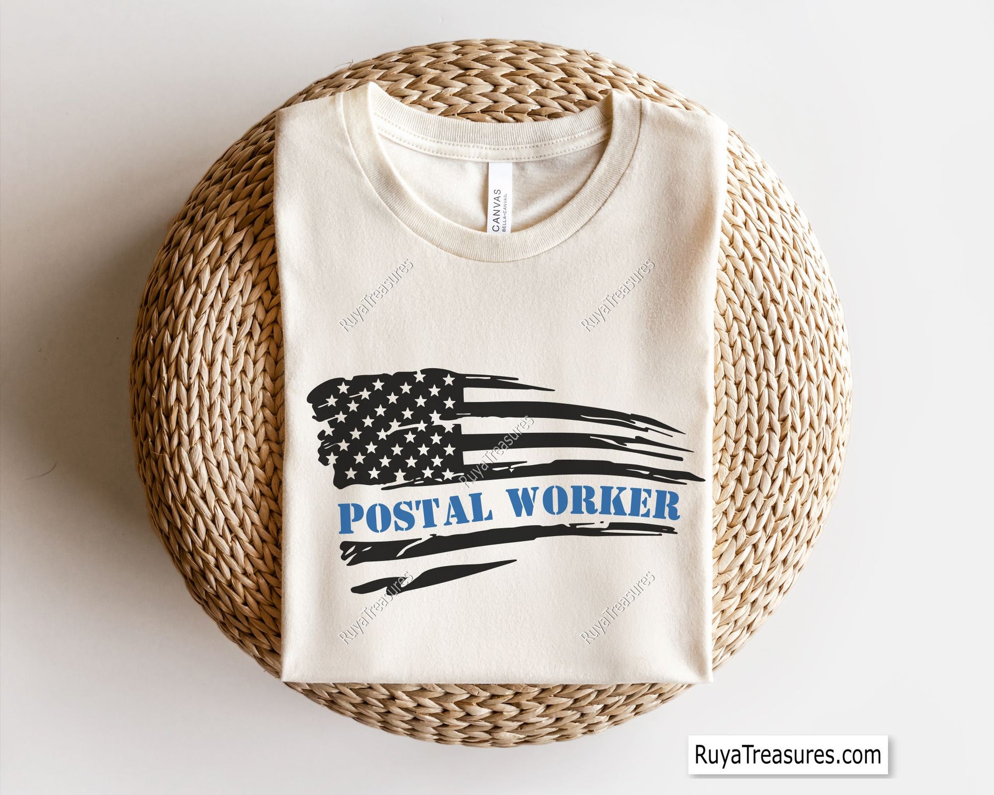 Postal Worker Flag Svg