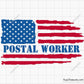 Postal Worker Flag Svg