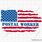 Postal Worker Flag Svg