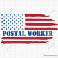 Postal Worker Flag Svg