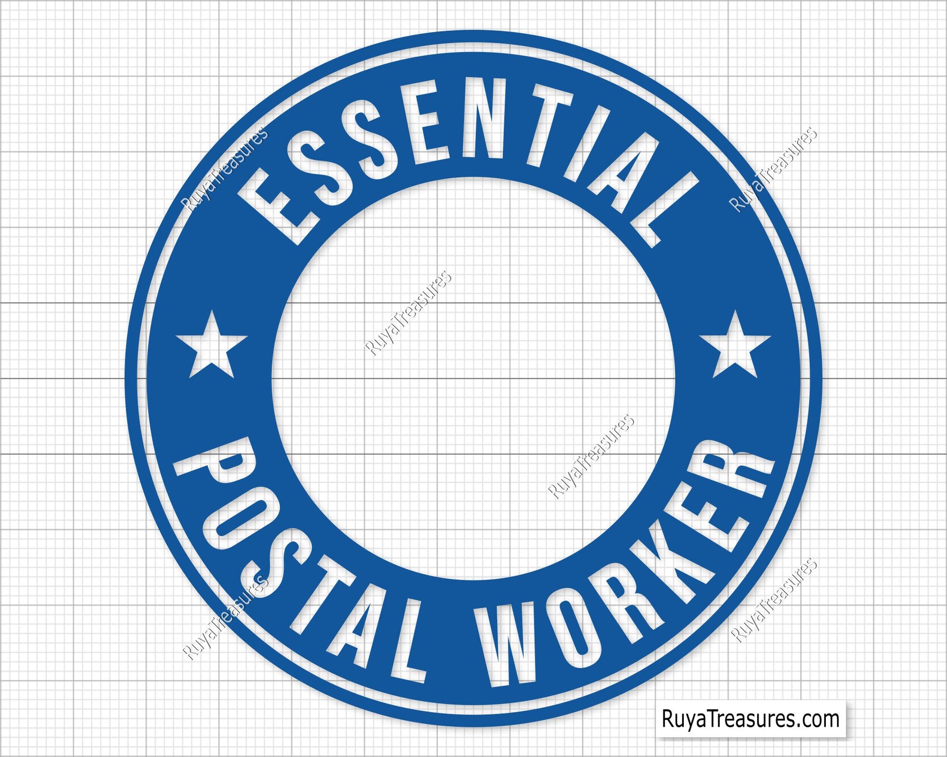 Postal Worker svg