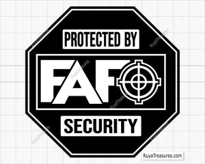 Protected By FAFO Security svg