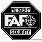 Protected By FAFO Security svg