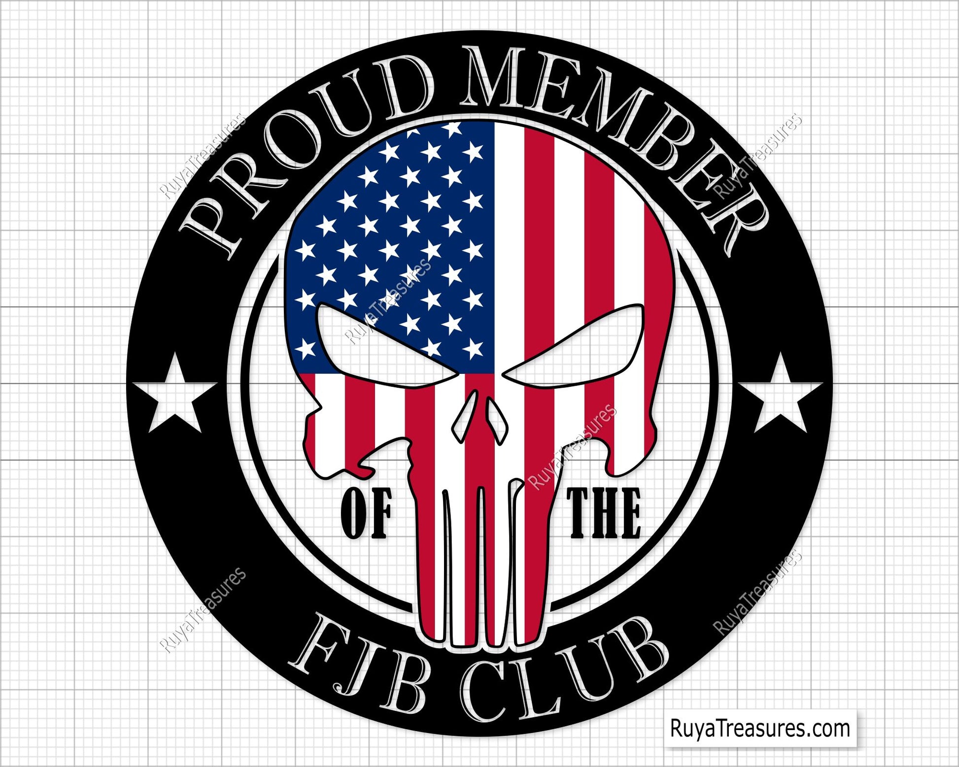 Proud Member Of The Fuck Joe Biden Club svg