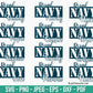 Proud Navy Family Bundle Svg Png