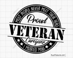 Veteran Caregiver Svg