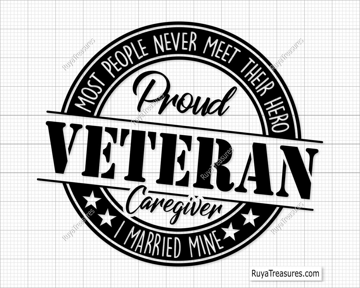 Veteran Caregiver Svg