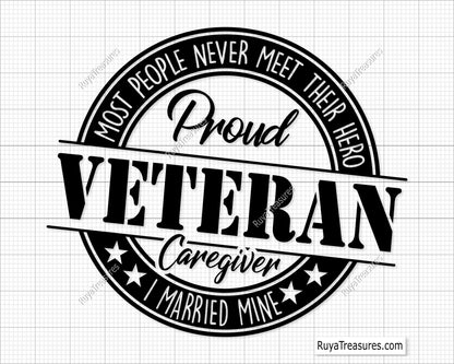 Veteran Caregiver Svg