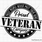 Veteran Caregiver Svg