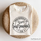 Proud member of the bragging great grandmas club circular badge design in black script for apparel gifts and family projects