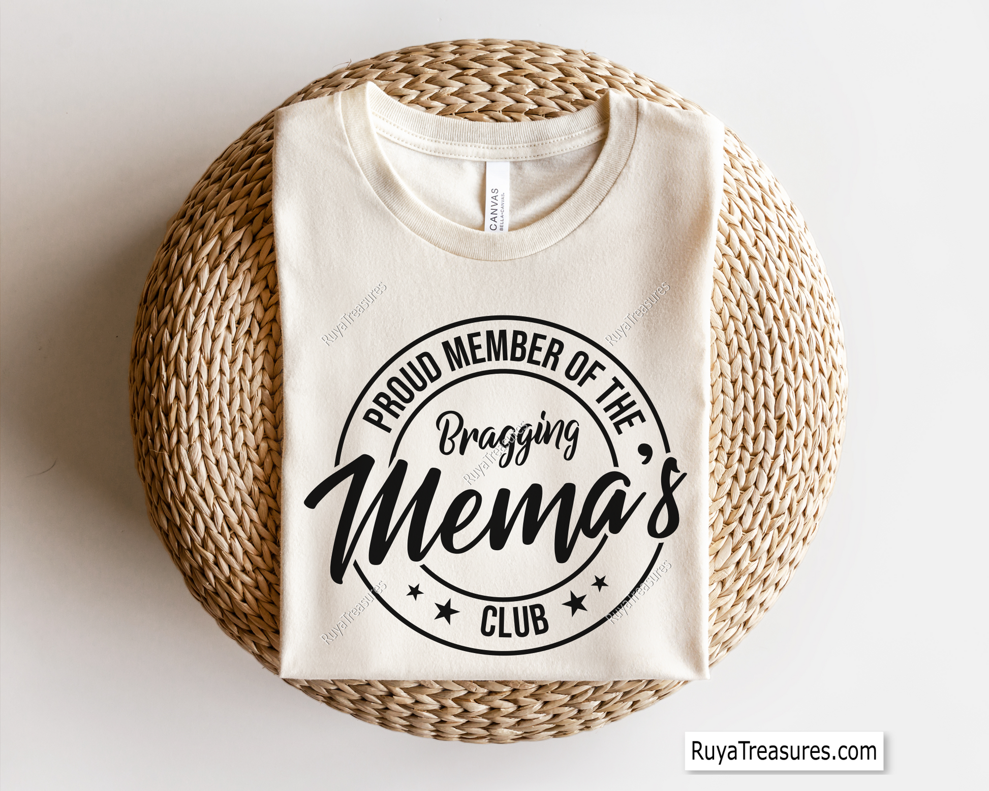 Proud member of the Bragging Mema's Club Svg Png