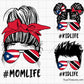 Puerto Rico Trinidad Flag Sunglasses Mom Life Svg Png