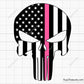 Punisher Pink Line  Svg