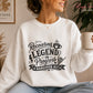 Funny hangover quote design with stacked bold lettering, steaming coffee cup, skeleton hand gesture, ribbon banner and playful decorative accents.