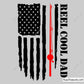 Reel Cool Dad Flag Svg Png