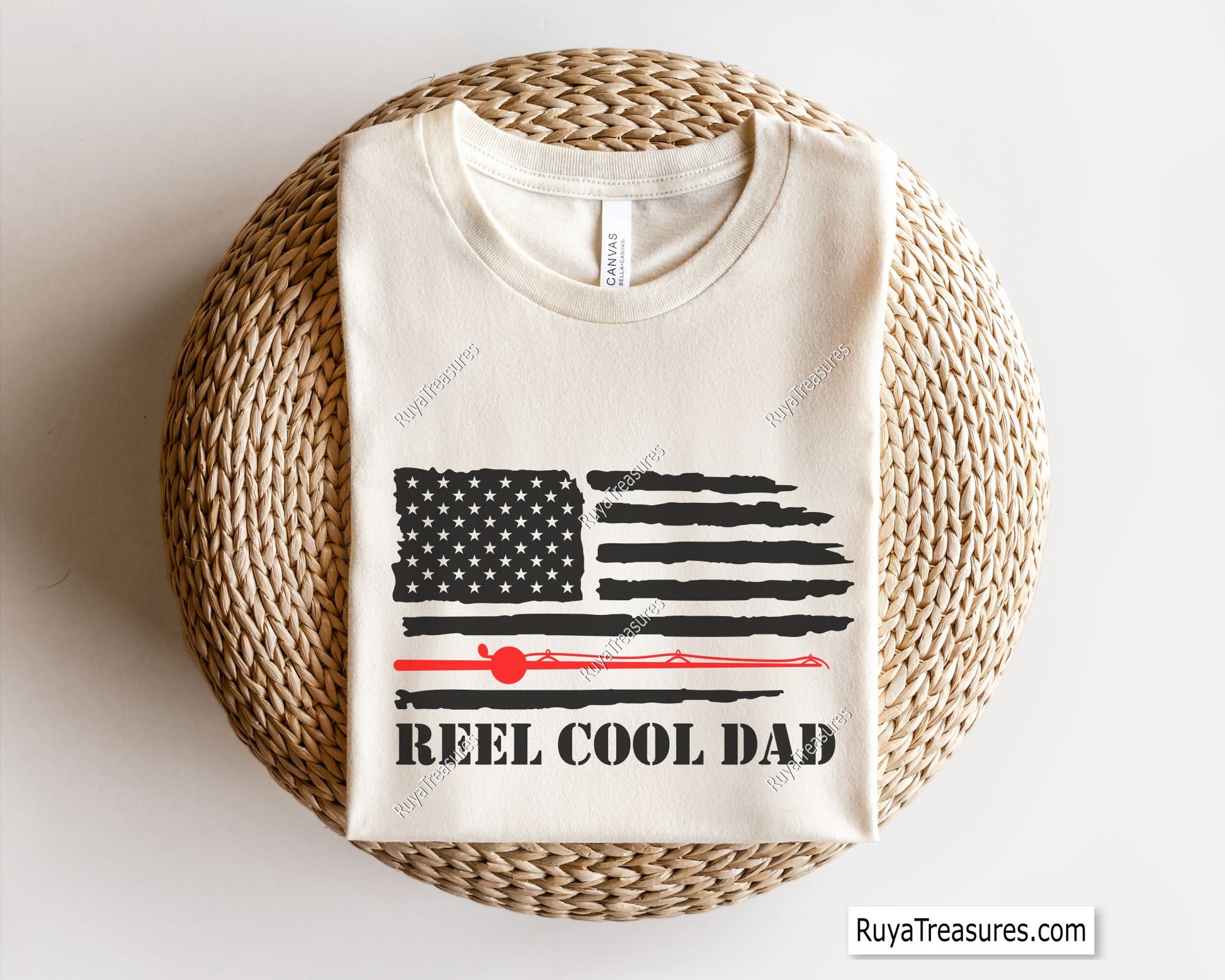 Reel Cool Dad Flag Svg Png
