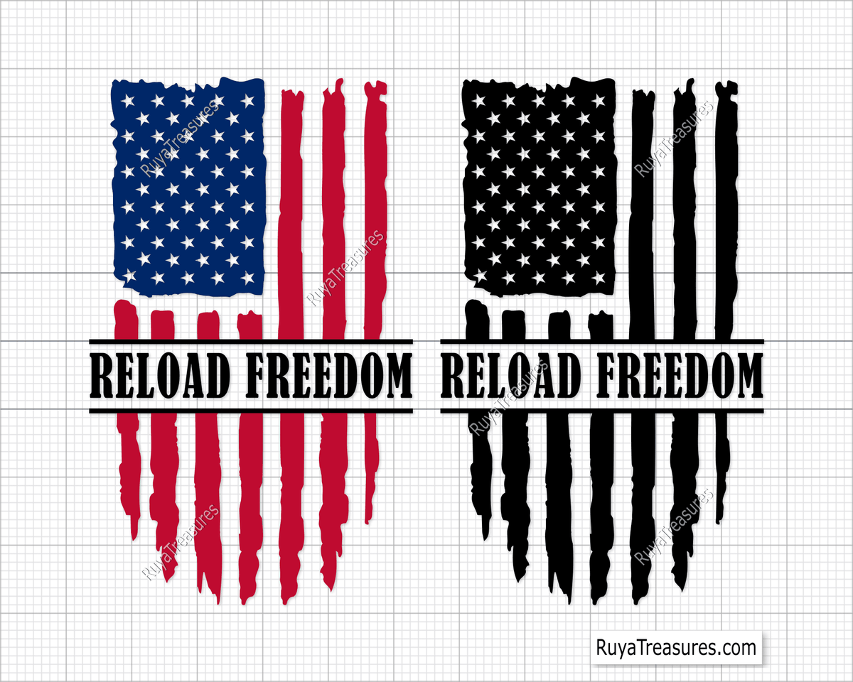 Reload Freedom Svg