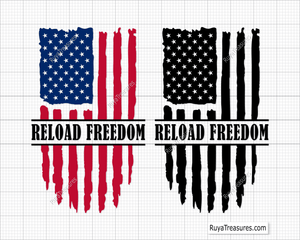 Reload Freedom Svg