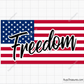 Free Freedom Flag SVG