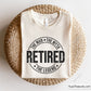 Retired The Man The Myth The Legend SVG design for DIY retirement gifts and crafts.