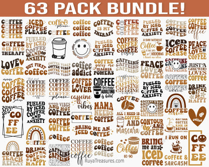 Retro Coffee Svg Bundle