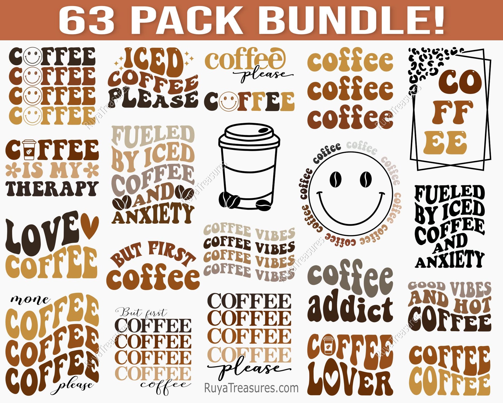 Retro Coffee Svg Bundle