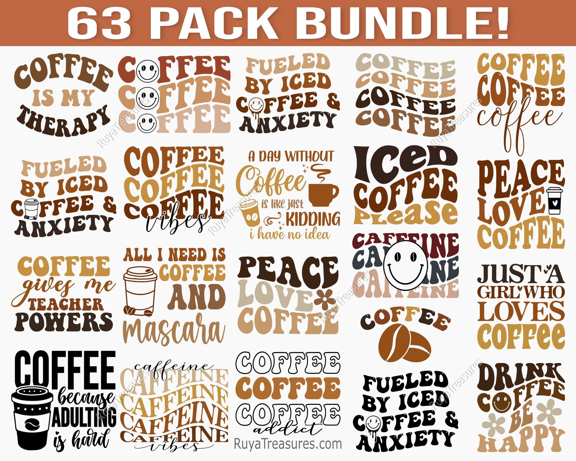 Retro Coffee Svg Bundle
