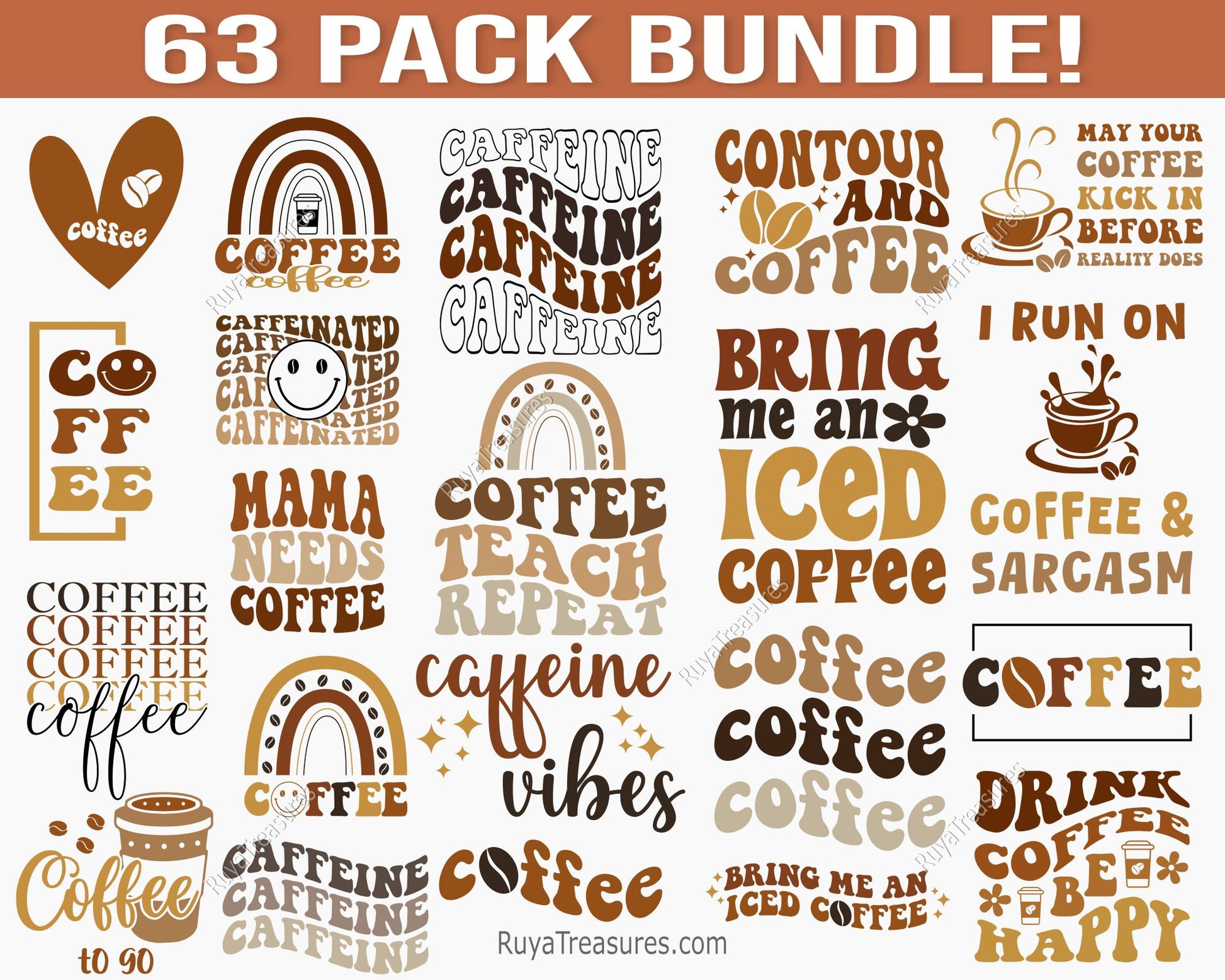Retro Coffee Svg Bundle