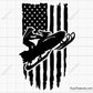 Snowmobile Flag Svg