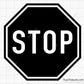Free Download Stop Sign svg. Red octagon stop sign SVG, perfect for traffic signage, road safety designs, and decals