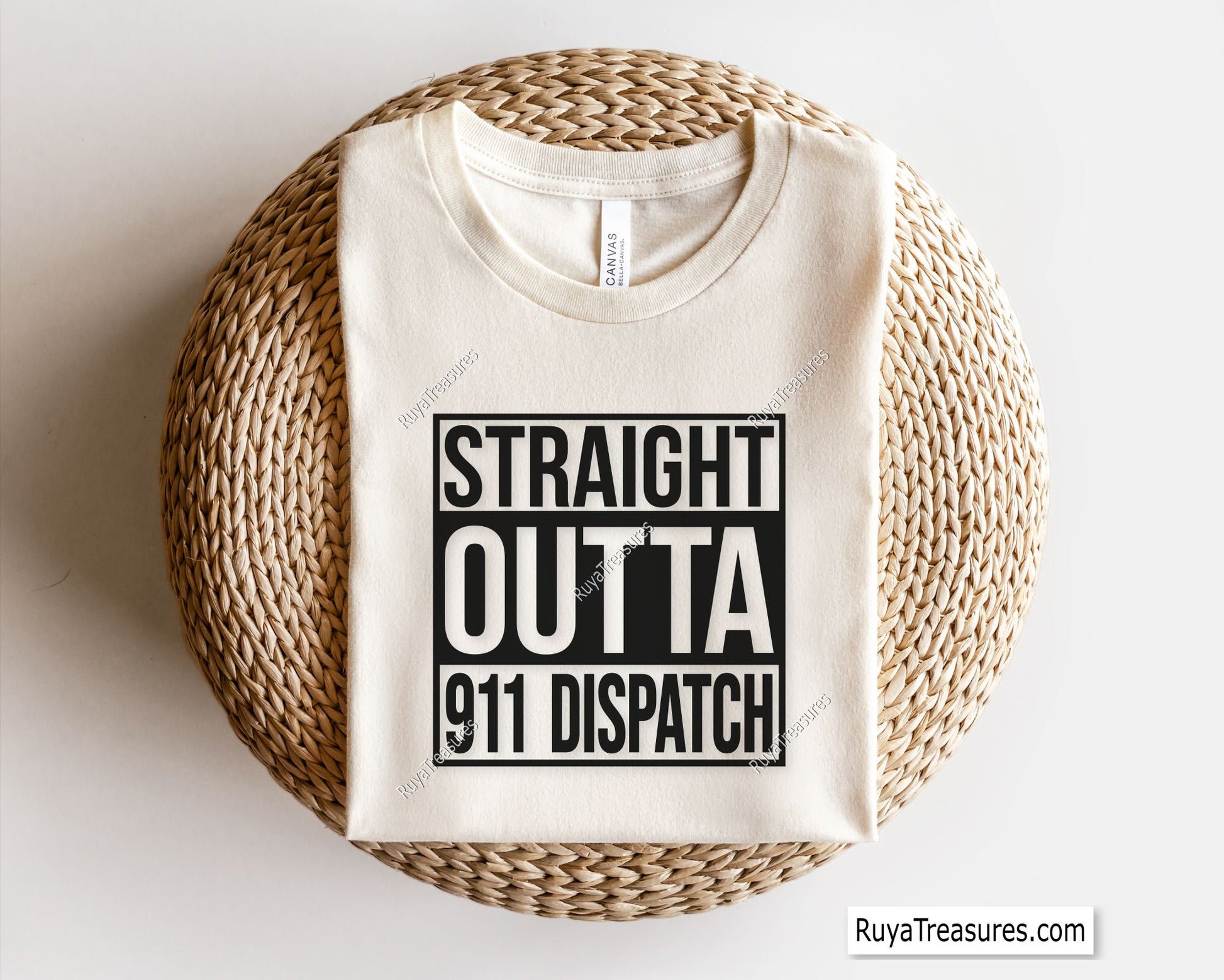 Straight Outta 911 Dispatch Svg