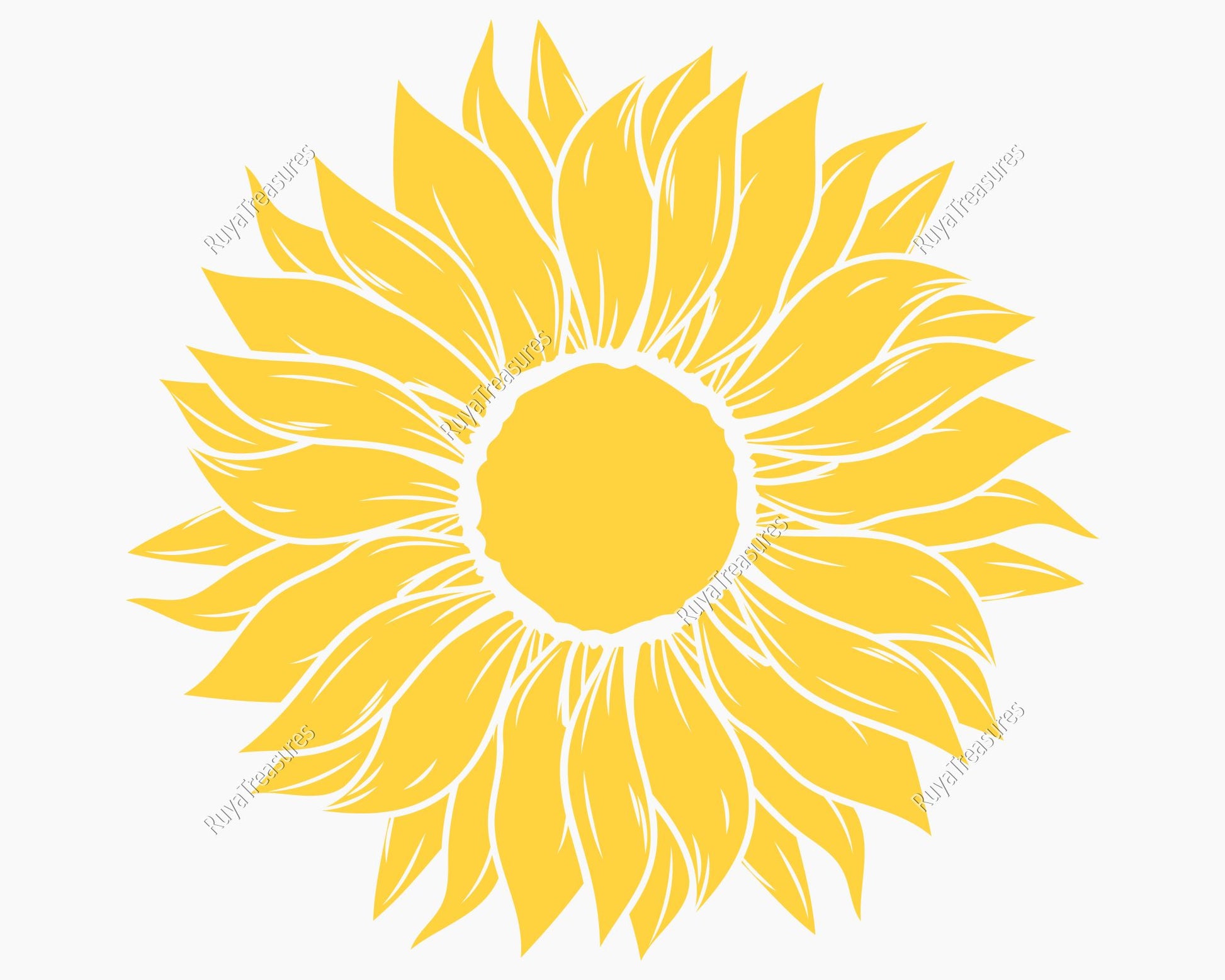 Free Sunflower Svg