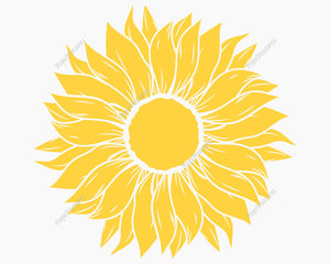 Free Sunflower Svg