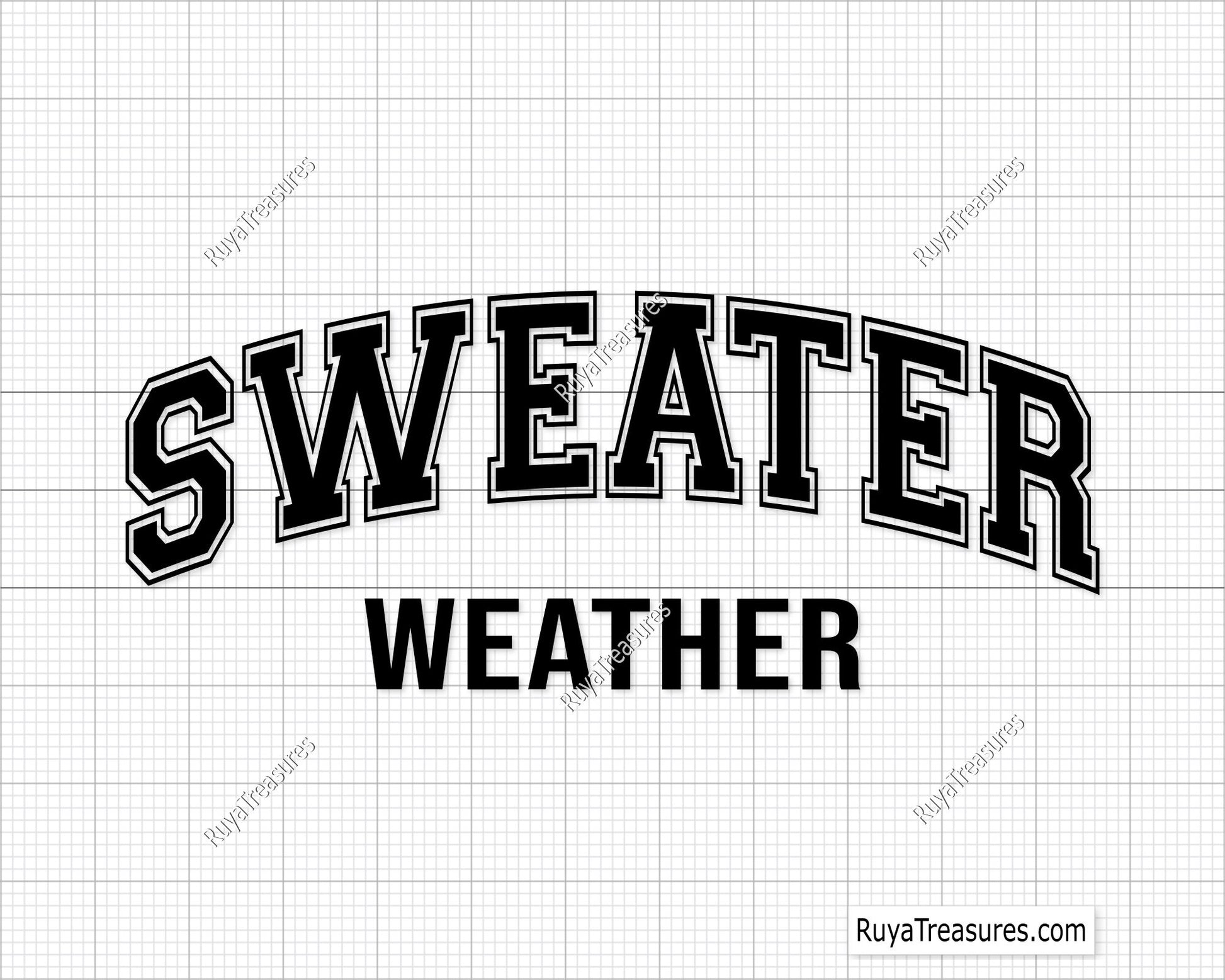 Sweater Weather Svg