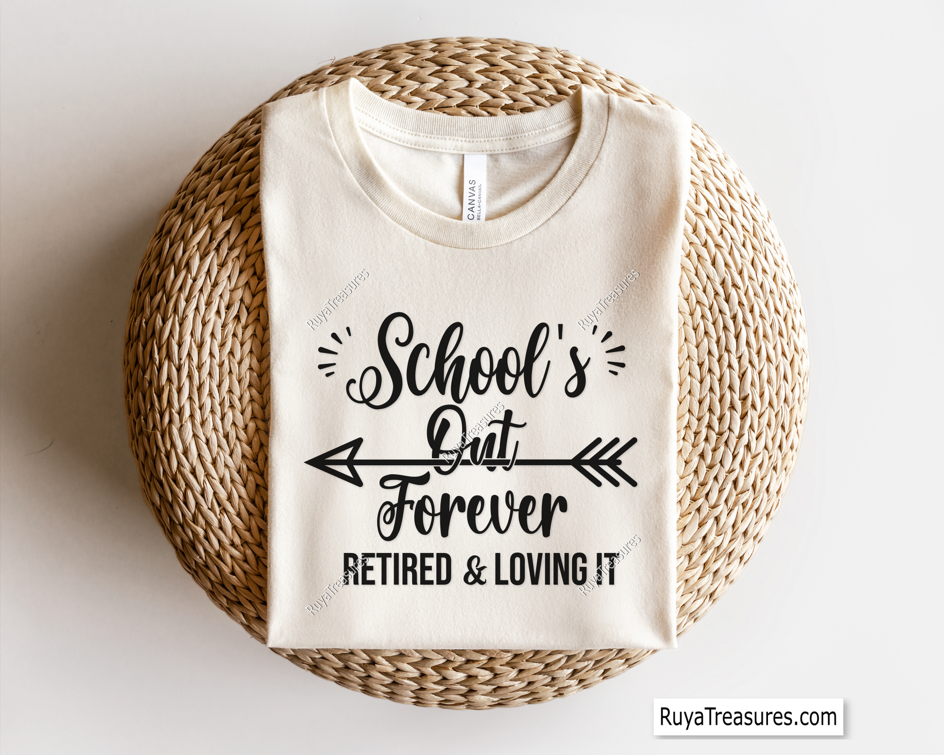 Teacher Schools out forever Retired and loving it svg