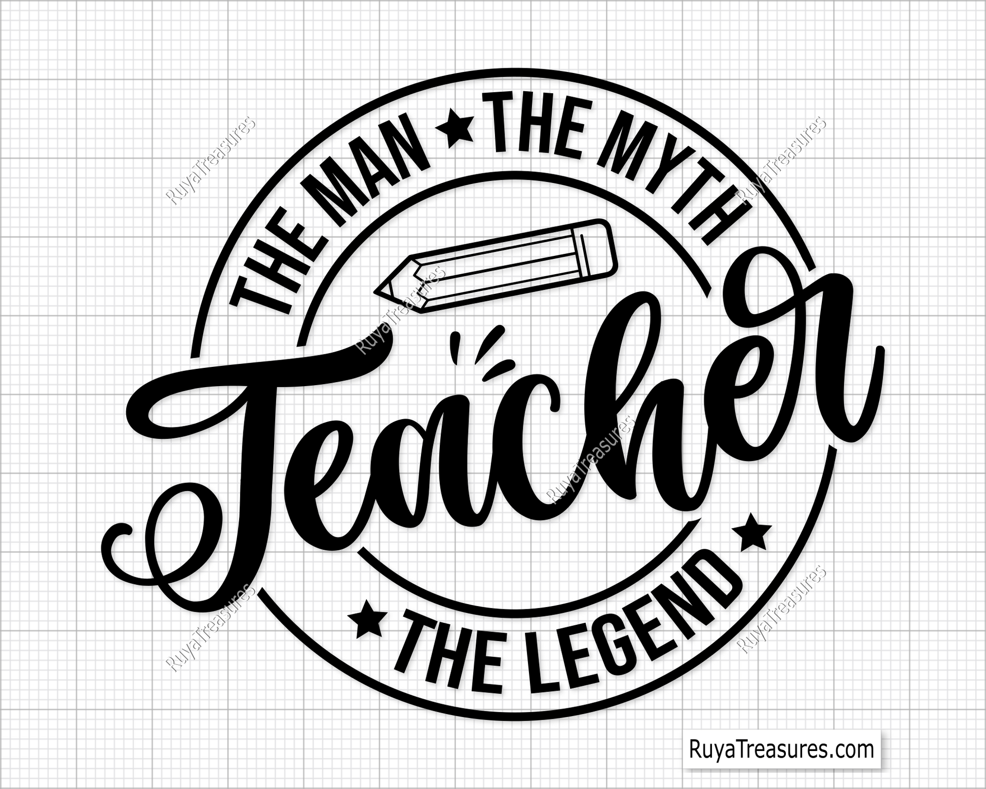 Teacher Svg