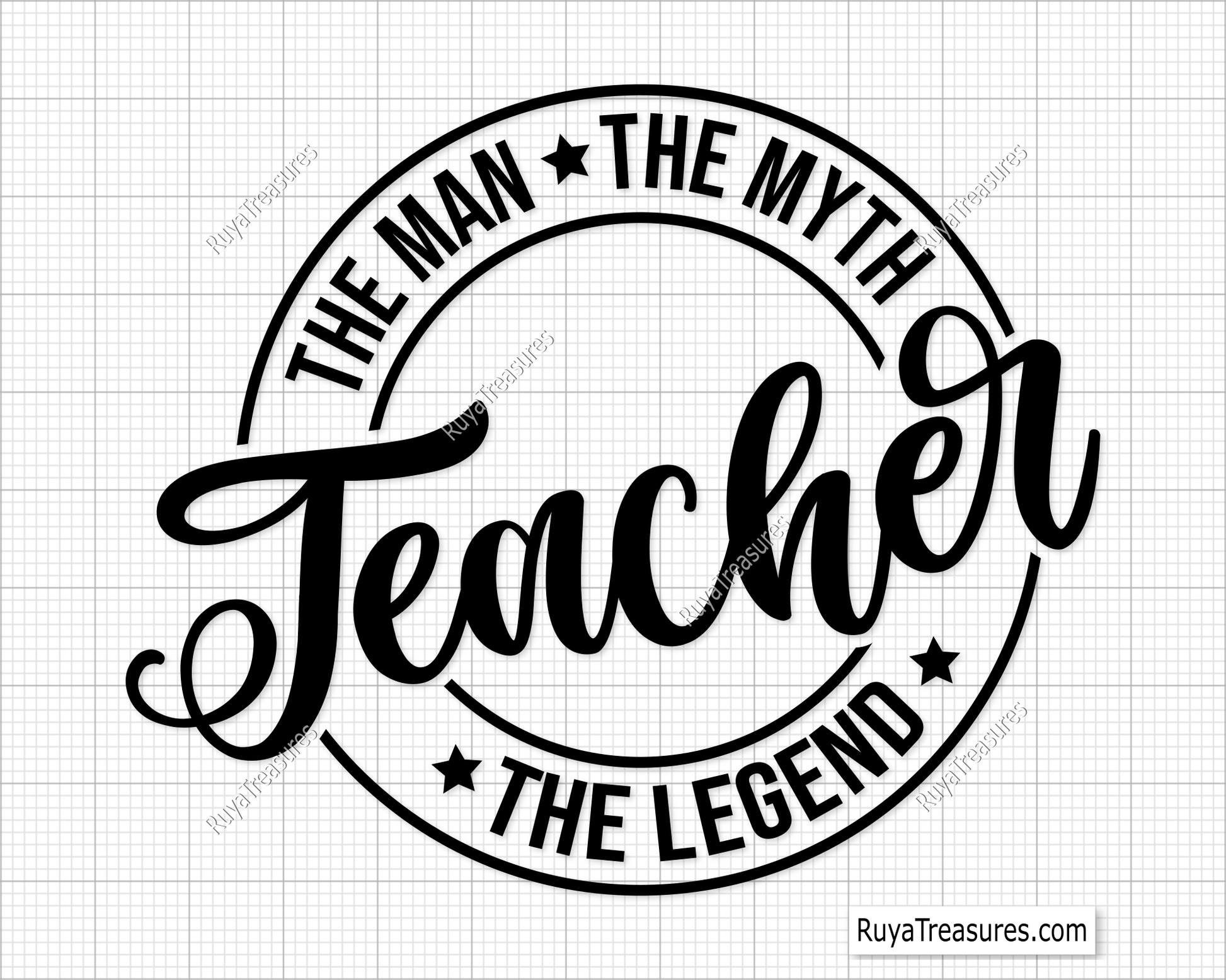 Teacher Svg