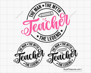 Teacher Svg