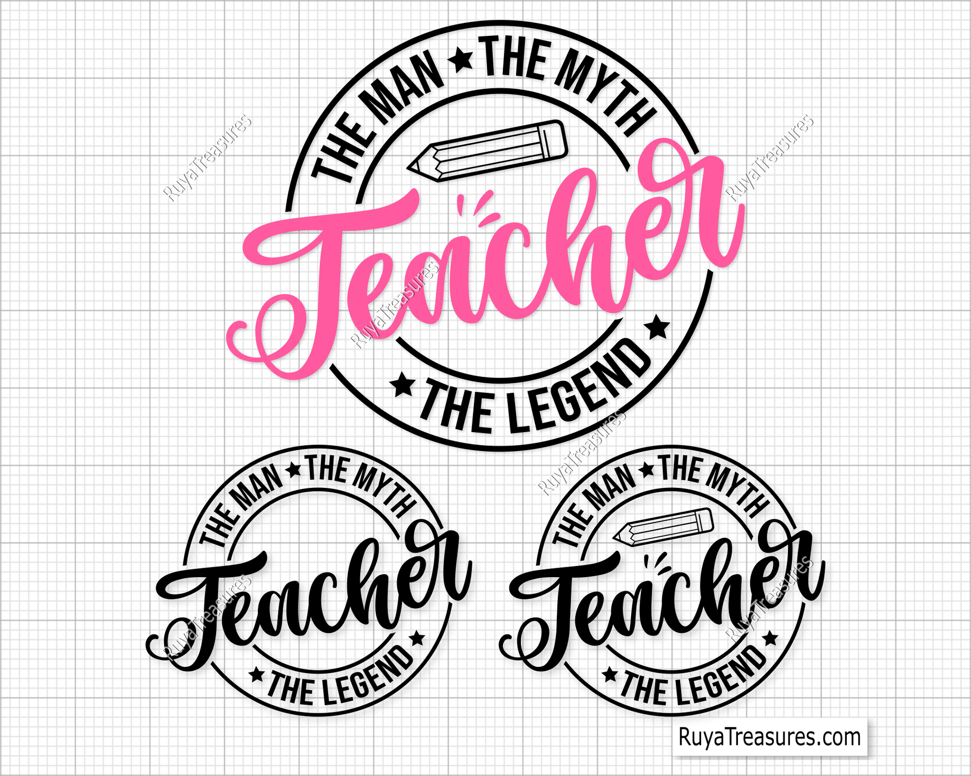 Teacher Svg