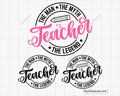 Teacher Svg