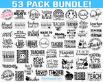 Teacher Svg Bundle