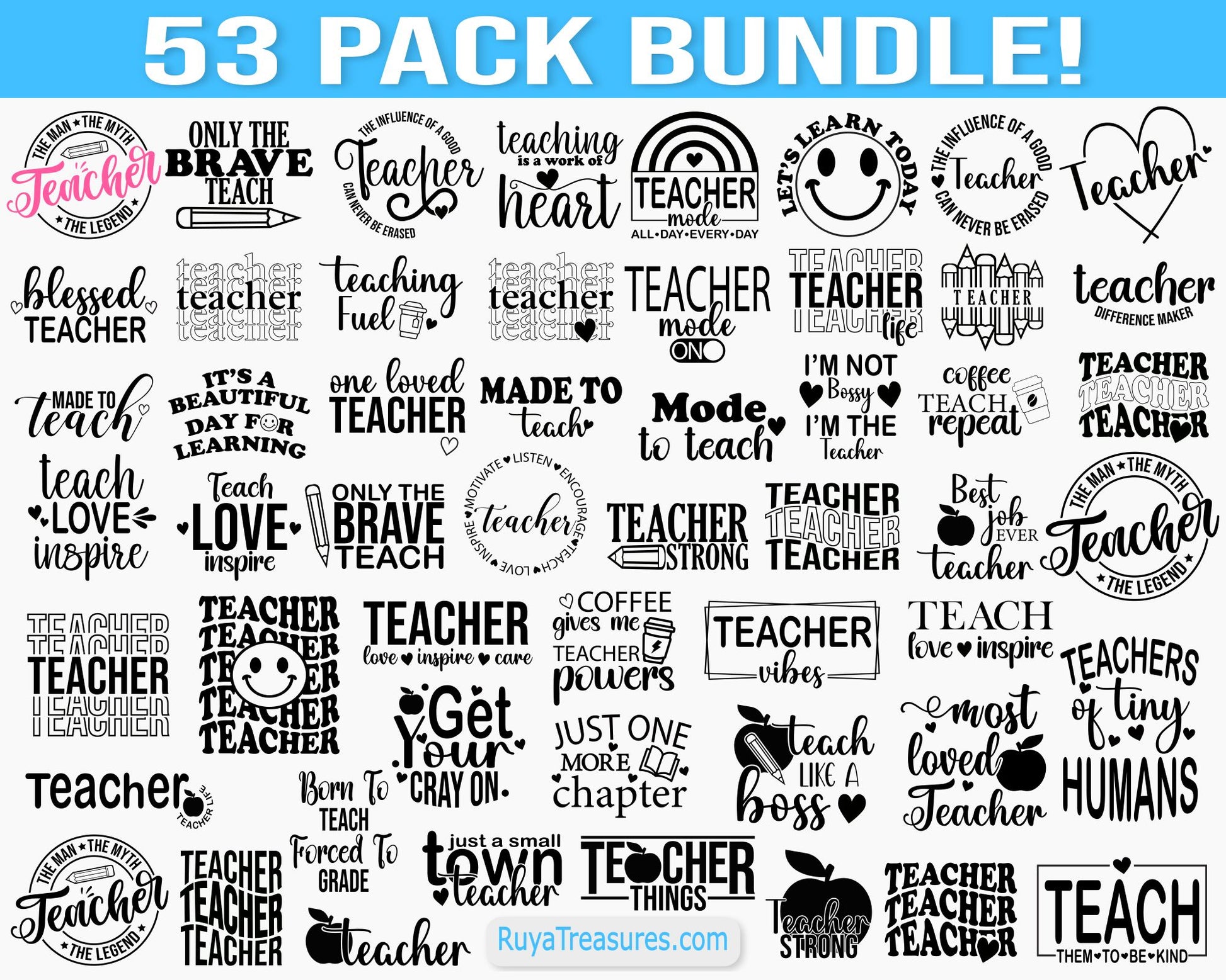 Teacher Svg Bundle
