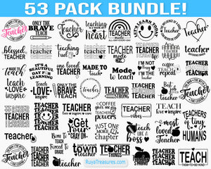 Teacher Svg Bundle