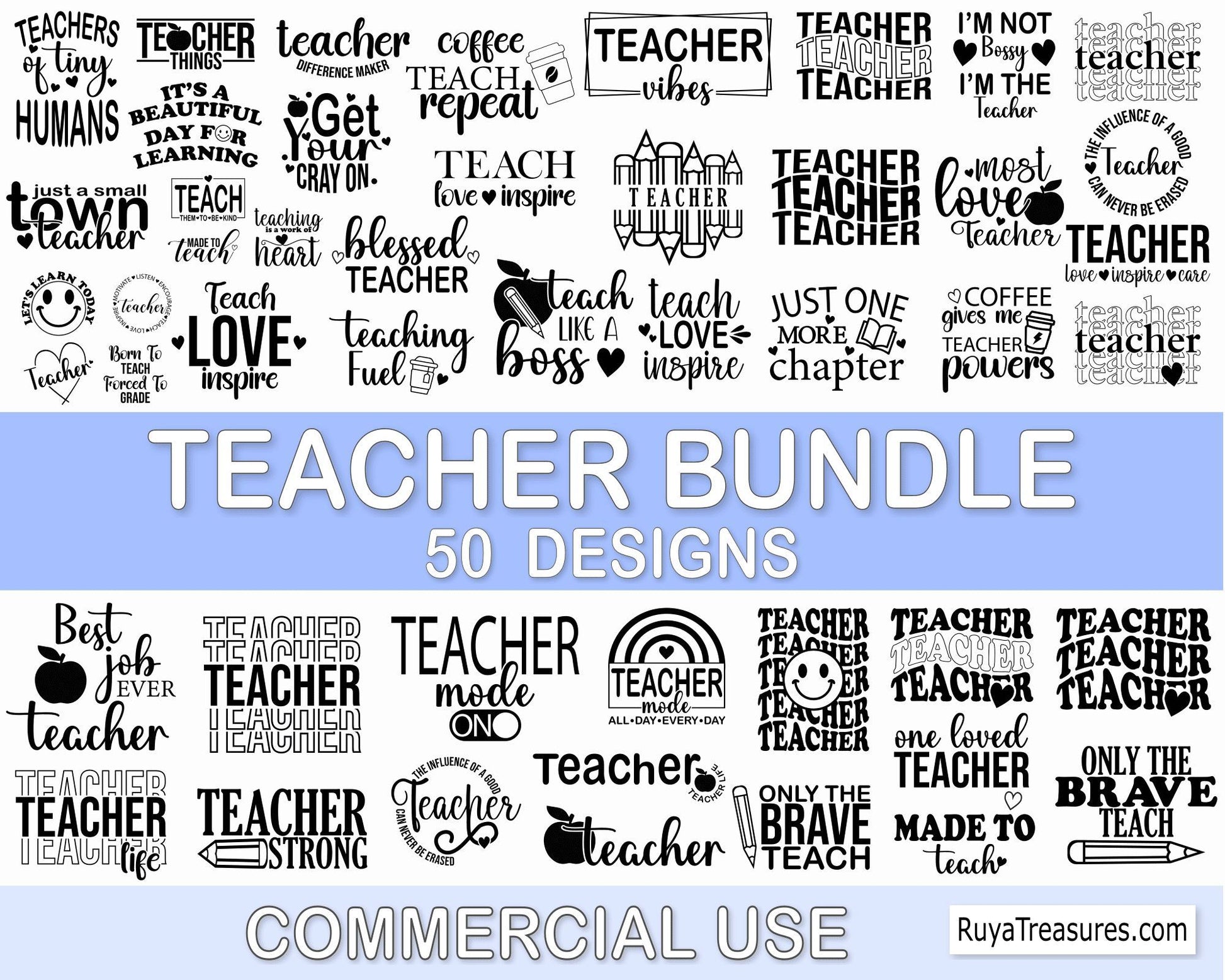 Teacher Svg Bundle
