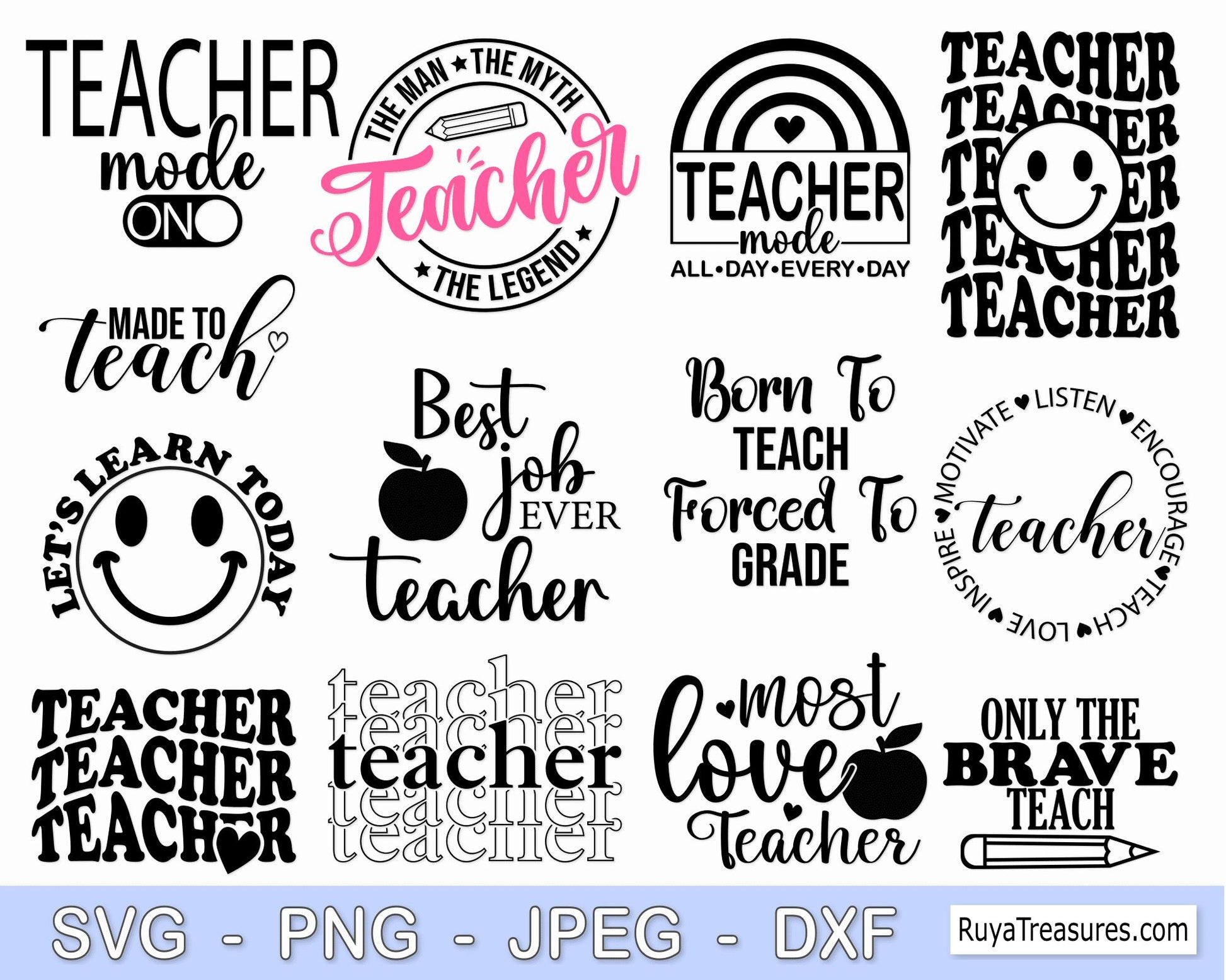 Teacher Svg Bundle