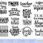 Teacher Svg Bundle