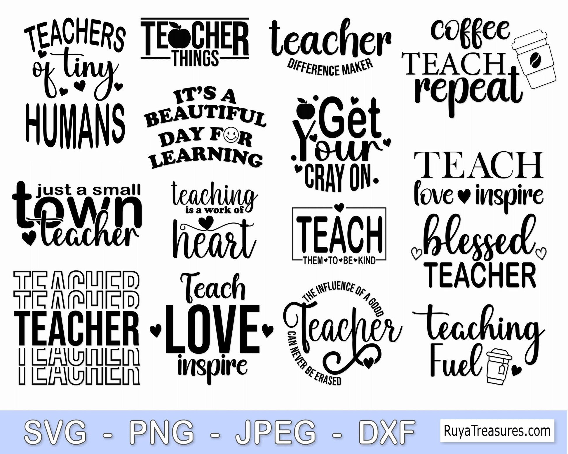Teacher Svg Bundle