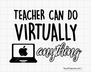 Teachers Can Virtually Do Anything svg