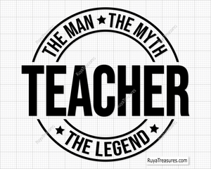 Teacher svg
