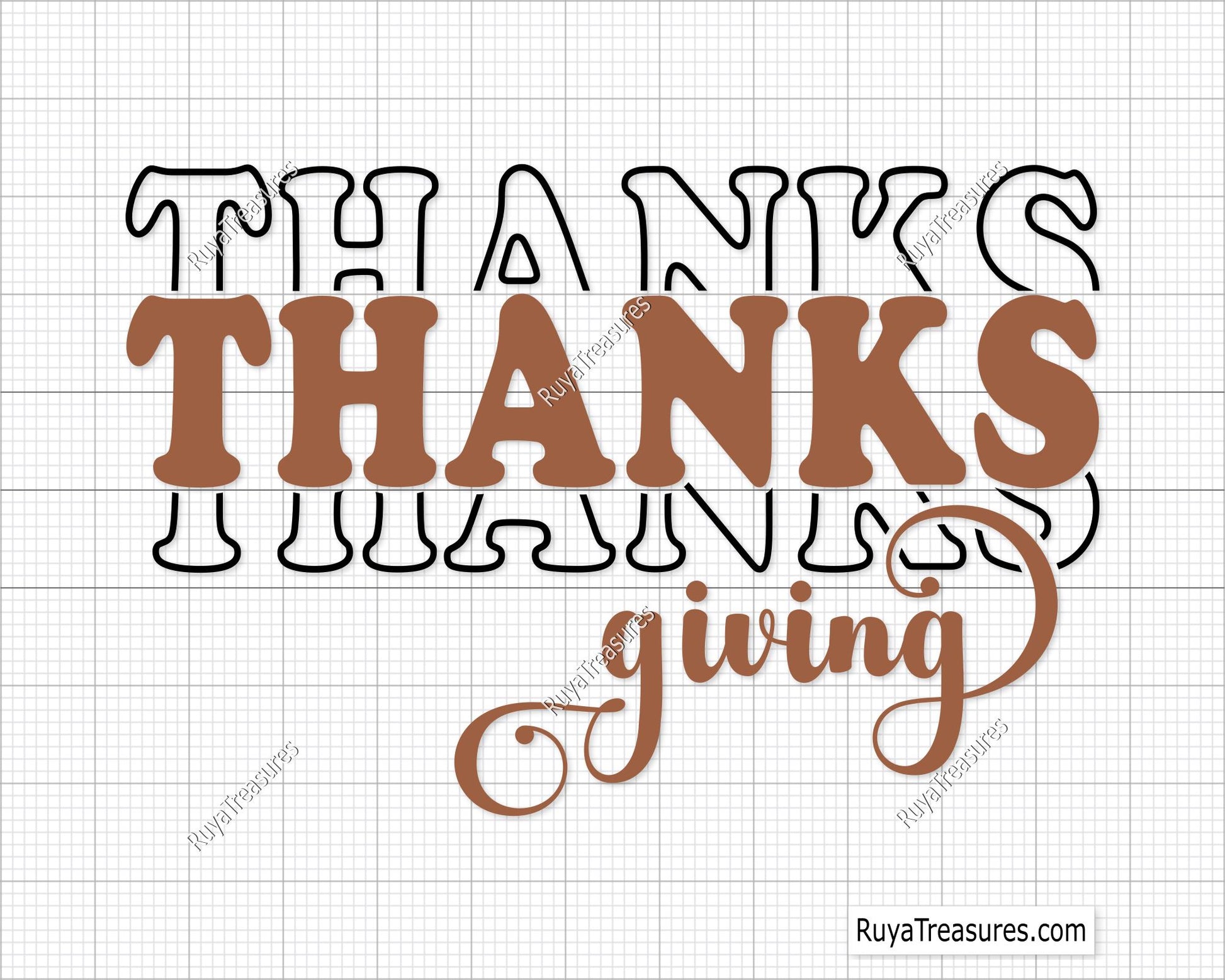 Thanks Giving Svg